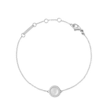 Daniel Wellington Něžný náramek s perletí a krystaly Audrey DW00401435