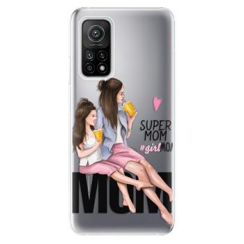 Odolné silikonové pouzdro iSaprio - Milk Shake - Brunette - Xiaomi Mi 10T / Mi 10T Pro