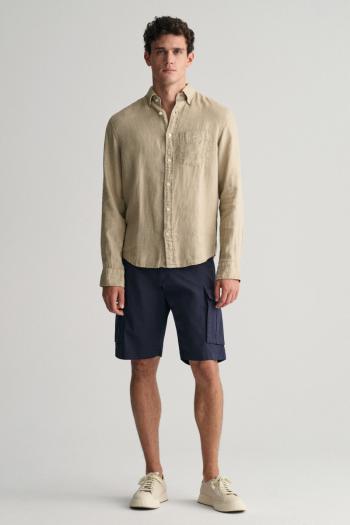 ŠORTKY GANT RELAXED TWILL CARGO SHORTS MARINE