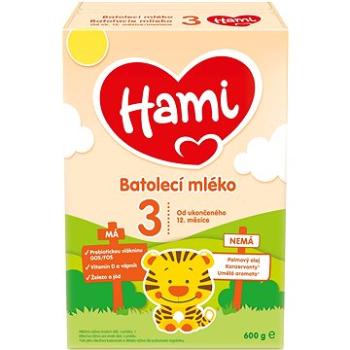 Hami 12+  Batolecí mléko 600 g (5900852930980)