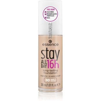 Essence Stay ALL DAY 16h voděodolný make-up odstín 30 Soft Sand 30 ml