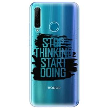 iSaprio Start Doing - black pro Honor 20e (stadob-TPU3_Hon20e)