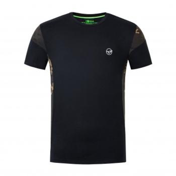 Korda Tričko LE Cut Tee Black - XXL