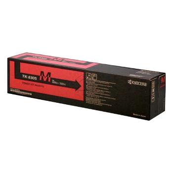 Kyocera originál toner TK8305M, magenta, 15000str., 1T02LKBNL0, Kyocera 3050Ci,3550Ci,3051ci, O, purpurová