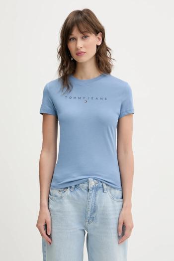 Bavlnené tričko Tommy Jeans dámske, DW0DW20315