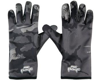 Fox rage rukavice thermal camo gloves - l