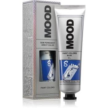 MOOD Paint Colors permanentní barva na vlasy odstín Blue 100 ml