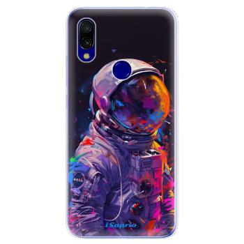 Odolné silikonové pouzdro iSaprio - Neon Astronaut - Xiaomi Redmi 7