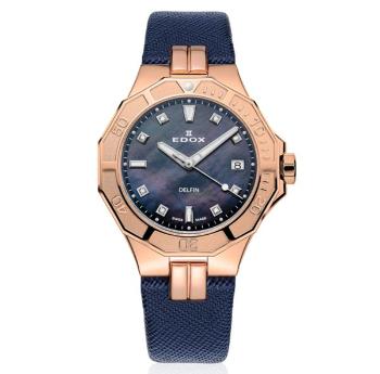 EDOX Sport Delfin Diver Date Lady 53020-37RC-NANR