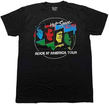 Queen Tričko Hot Space Tour '82 Unisex Black S