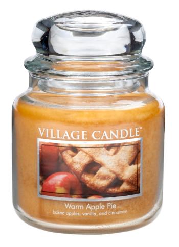 Village Candle Vonná svíčka ve skle Warm Apple Pie 397 g