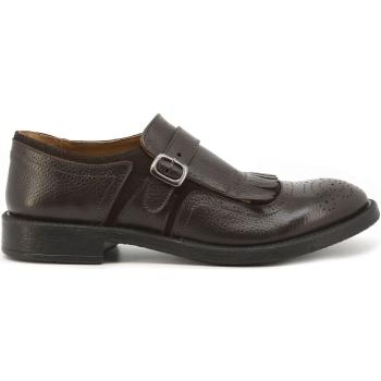 Duca Di Morrone  Samuele - Leather Dark Brown  Nízka obuv do mesta Hnedá