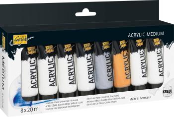 Kreul 85931 Strukturovací pasta 8 x 20 ml