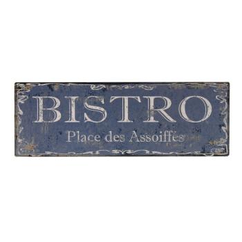 Fém falitábla 40x14 cm Bistro – Antic Line