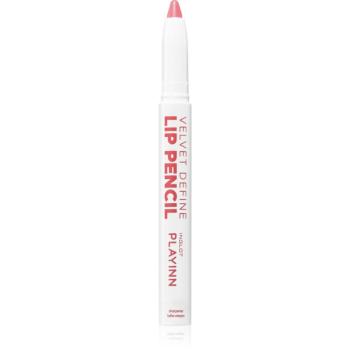 Inglot PlayInn Velvet Define Lip Pencil intenzivní tužka na rty odstín PALE RASPBERRY 62 1,6 g