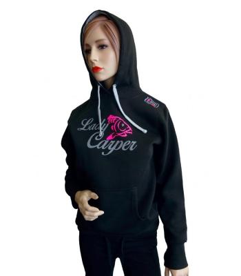 R-spekt mikina s kapucí lady carper black - xxl