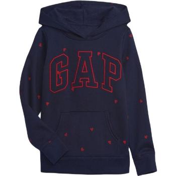 GAP V-HOL LOGO Dívčí mikina, tmavě modrá, velikost