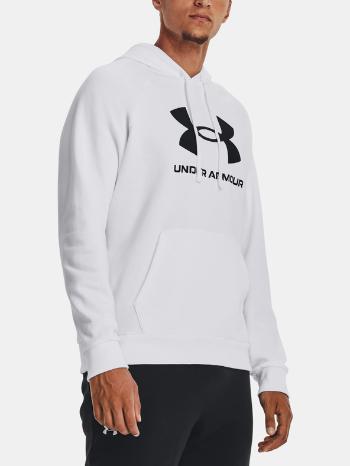 Under Armour UA Rival Fleece Logo HD Mikina Bílá