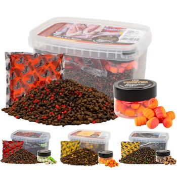 Benzar mix summer pellet box 400 g + twister nástraha + aroma sáček - green betain