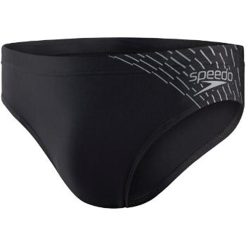 Speedo MEDLEY LOGO 7CM BRIEF Pánské plavky, černá, velikost