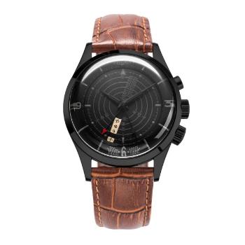 Vulcain Nautical Heritage - Full Black - Brown Alligator