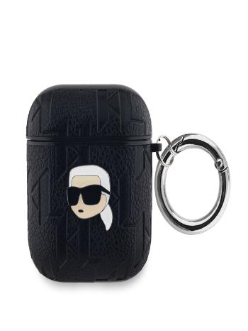 Karl Lagerfeld AirPods 1/2 Pouzdro Černá