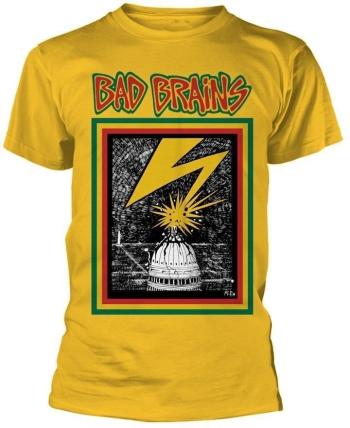 Bad Brains Tričko Logo Yellow M