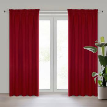 ArtFir Zatemňovací záves BLACKOUT P | červená 135 x 270 cm