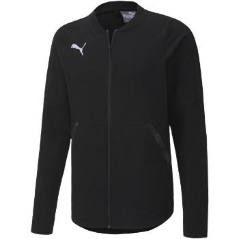 Puma TEAM FINAL 21 CASUALS JACKET Pánská bunda, černá, velikost