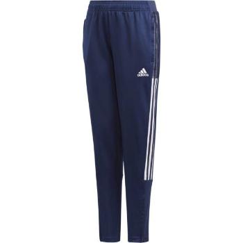 adidas TIRO 21 PANTS Chlapecké tréninkové tepláky, tmavě modrá, velikost