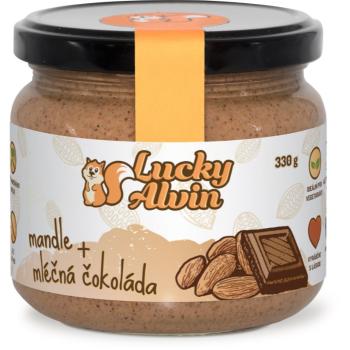 Lucky Alvin Mandle + mléčná čokoláda ořechová pomazánka 330 g