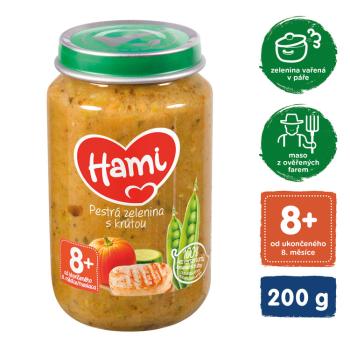 Hami Pestrá zelenina s krůtou 200 g