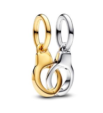 Pandora Dvojitý bicolor přívěsek Pouta Shine Moments 763435C00