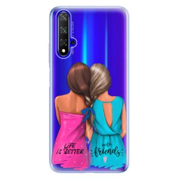 Odolné silikonové pouzdro iSaprio - Best Friends - Huawei Honor 20