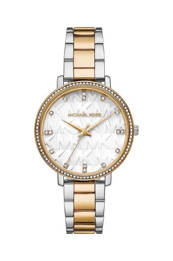 Hodinky Michael Kors MK4595 stříbrná barva