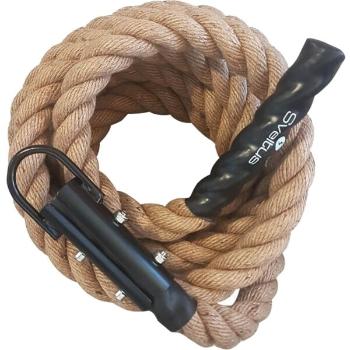 SVELTUS CLIMBER ROPE L5 M Ø38 MM Posilovací lano, hnědá, velikost