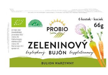 PROBIO Bujón zeleninový BIO kostky 66 g