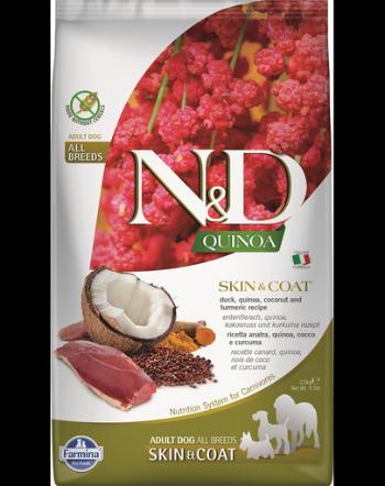 N&amp;D Dog Quinoa Skin &amp; Coat Duck 2.5 kg