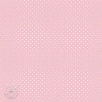 Bavlnená látka Petit dots rose