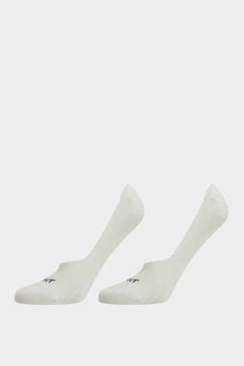 PONOŽKY GANT INVISIBLE SOCKS 2-PACK EGGSHELL