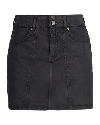 SUKNĚ GANT LOW WAIST MINI SKIRT BLACK