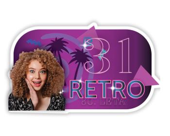 Personal Personalizovaná podložka pod talíř - Retro párty