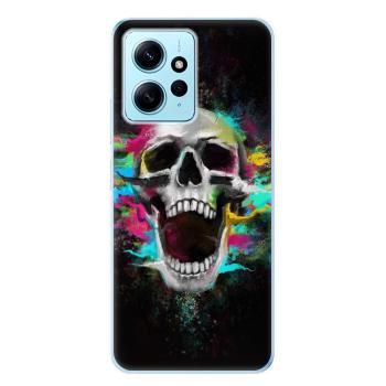 Odolné silikonové pouzdro iSaprio - Skull in Colors - Xiaomi Redmi Note 12 5G