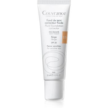 Avène Couvrance tekutý krycí make-up SPF 20 odstín 2.5 Beige 30 ml