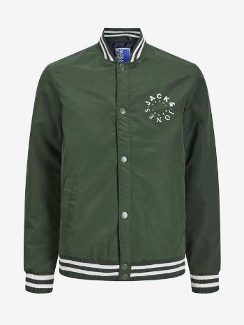 Jack & Jones Warrior Bunda dětská Zelená