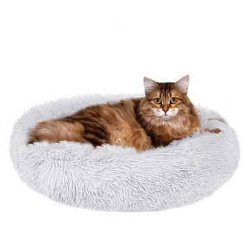 Springos plüss Kutyafekhely, 4XL méret, 120cm - Szürke