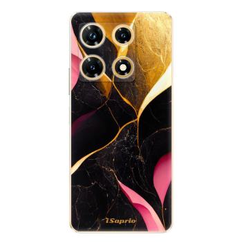 Odolné silikonové pouzdro iSaprio - Gold Pink Marble - Infinix Note 30 PRO