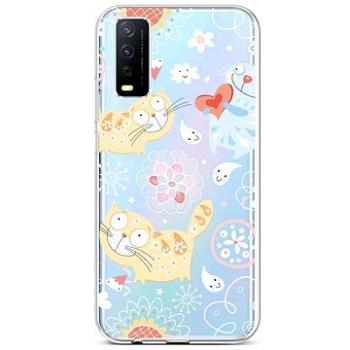 TopQ Vivo Y11s silikon Happy Cats 66595 (Sun-66595)