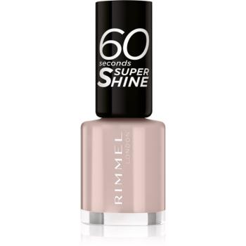 Rimmel 60 Seconds Super Shine lak na nehty odstín 500 Caramel Cupcake 8 ml