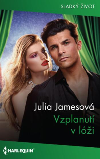 Vzplanutí v lóži - Julia Jamesová - e-kniha